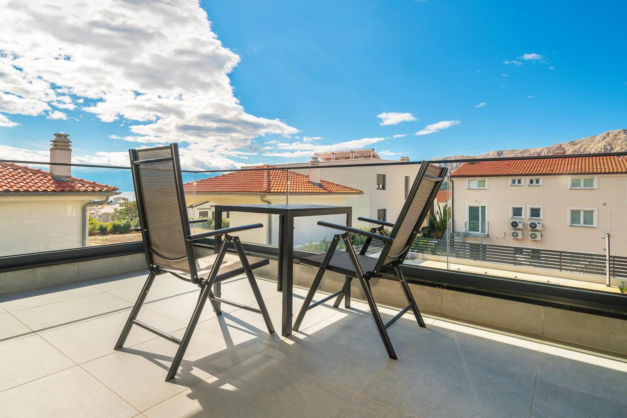 Poolside Apartments Anabella Baška Exteriör bild