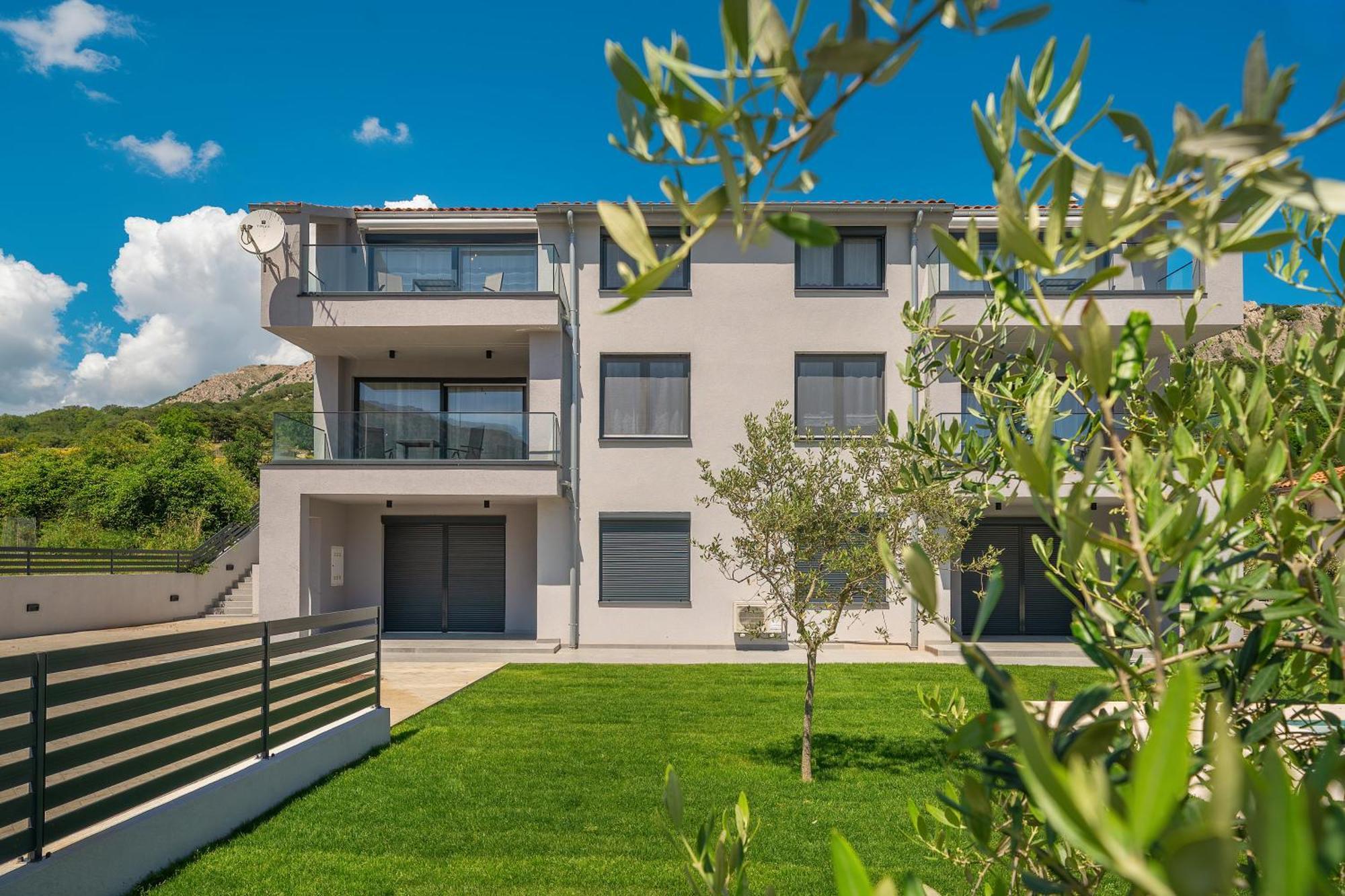 Poolside Apartments Anabella Baška Exteriör bild