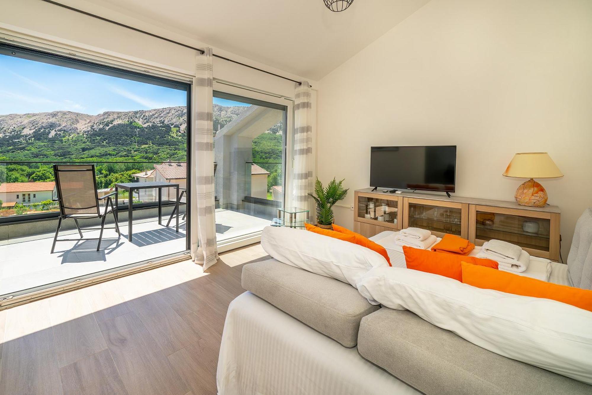 Poolside Apartments Anabella Baška Exteriör bild